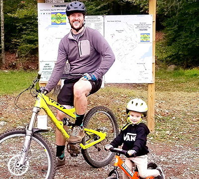 Family Mountain Biking